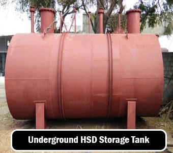 Underground HSD Storage Tank in Chennai